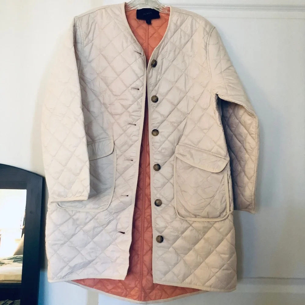 J.Crew Double Sided Quilted Jacket - Picture 1 of 6